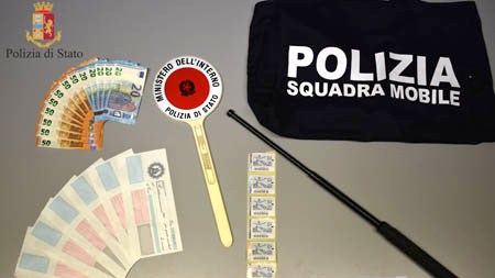 estorsione squadra mobile