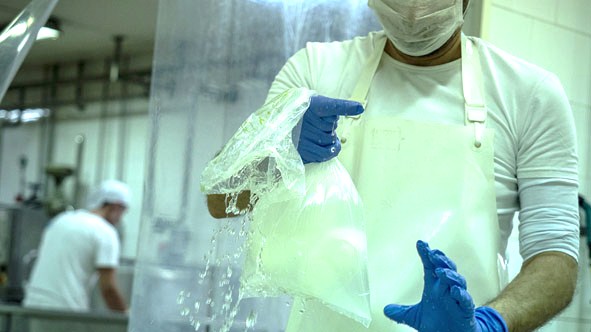 Busta mozzarella biodegradabile