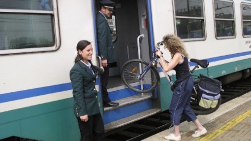 treno bici