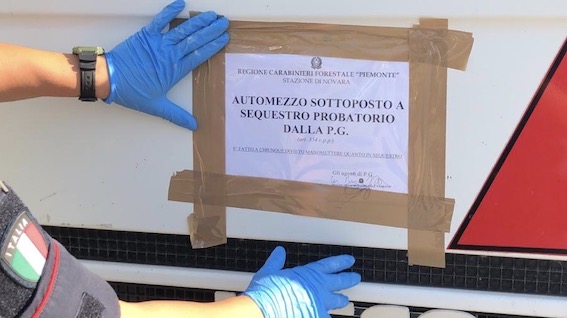 forestale camion alimenti