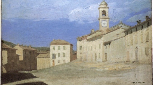 Giuseppe Pellizza da Volpedo La piazza di Volpedo