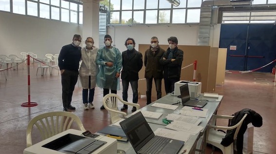 cameri centro vaccinale