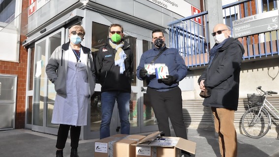 mascherine donazione novara