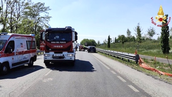 incidente sp11 trecate