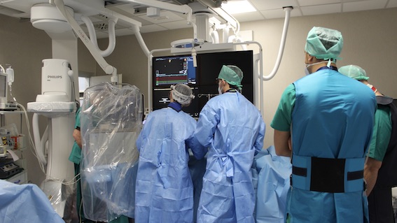 sala elettrofisiologia