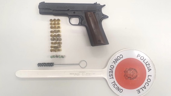 trecate pistola rinvenuta 2
