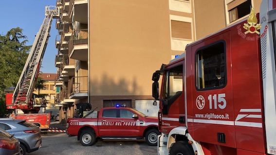 incendio appartamento