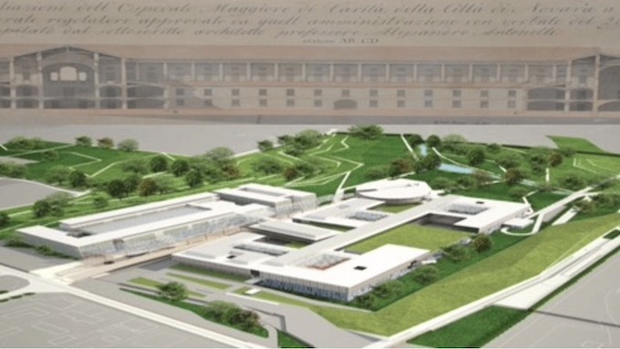 Ospedale di Novara, presentato il nuovo bando per la realizzazione