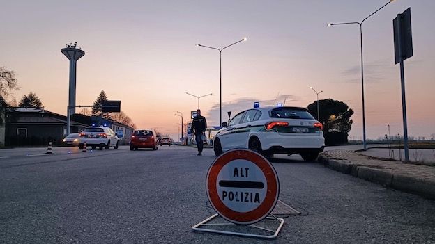 trecate polizia locale notturno