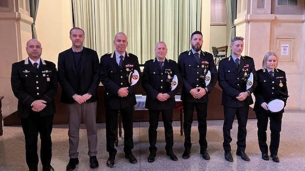 trecate medaglie polizia locale