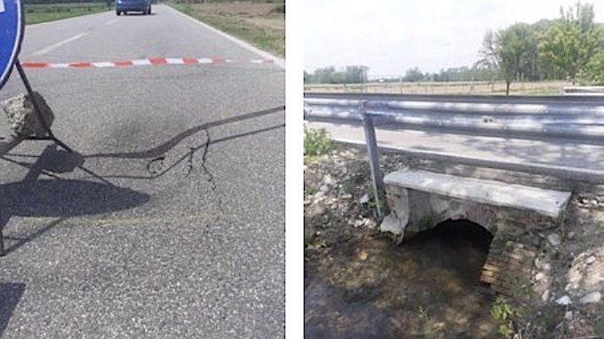 Al via i lavori di sistemazione del ponte sul fosso Trivulzio sulla sp15
