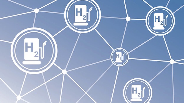 idrogeno rifornimento simbolo