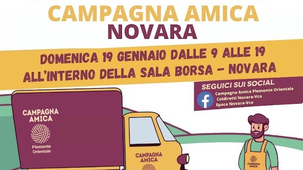 Mercato straordinario Campagna Amica San Gaudenzio