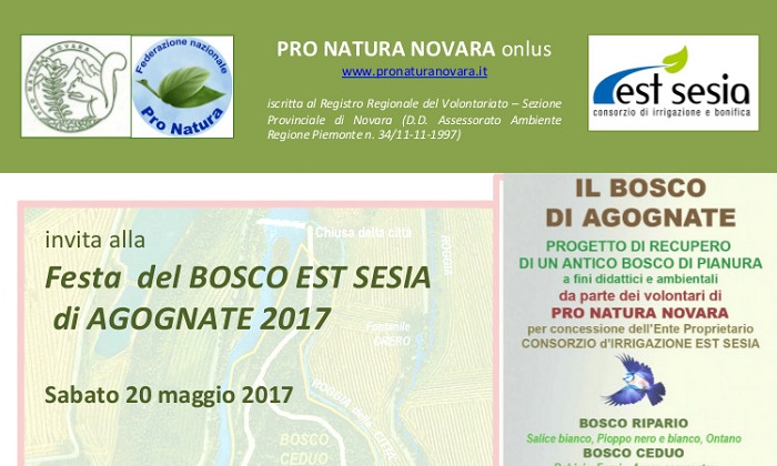 A Novara presentazione della Festa del bosco est Sesia di Agognate