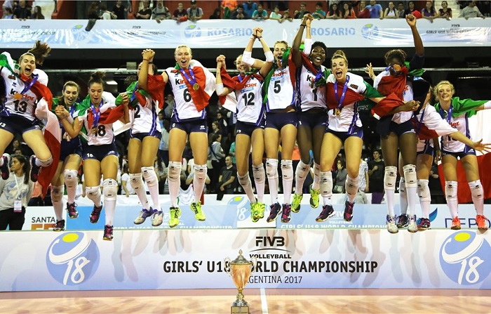 Anche due atlete delle giovanili della Igor Volley nell'Italia U18 Campione Mondiale