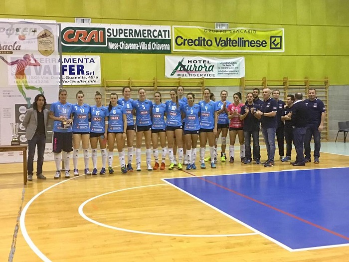 Igor Volley sconfitta in finale al torneo di Chiavenna