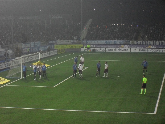 Il Novara retrocede il Lega Pro. L'Entella passa al "Piola" e condanna gli azzurri