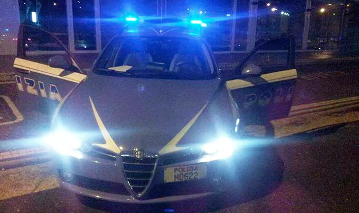 Polstrada di Arona sequestra automobile a Novara